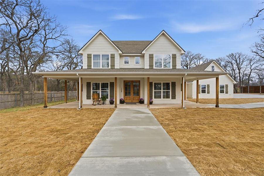 Front exterior of a new home in , Waco, TX, highlighting curb appeal (Image 2). Front exterior of a new home in , Waco, TX, highlighting curb appeal (Image 2).