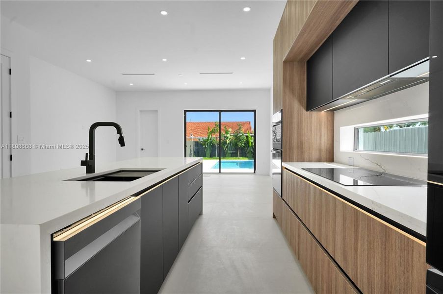 Furnished interior view inside a new home in , Miami (Image 7).