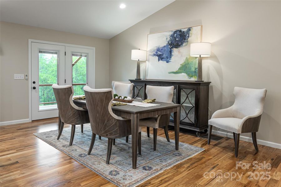 Furnished interior view inside a new home in , Mars Hill (Image 5).