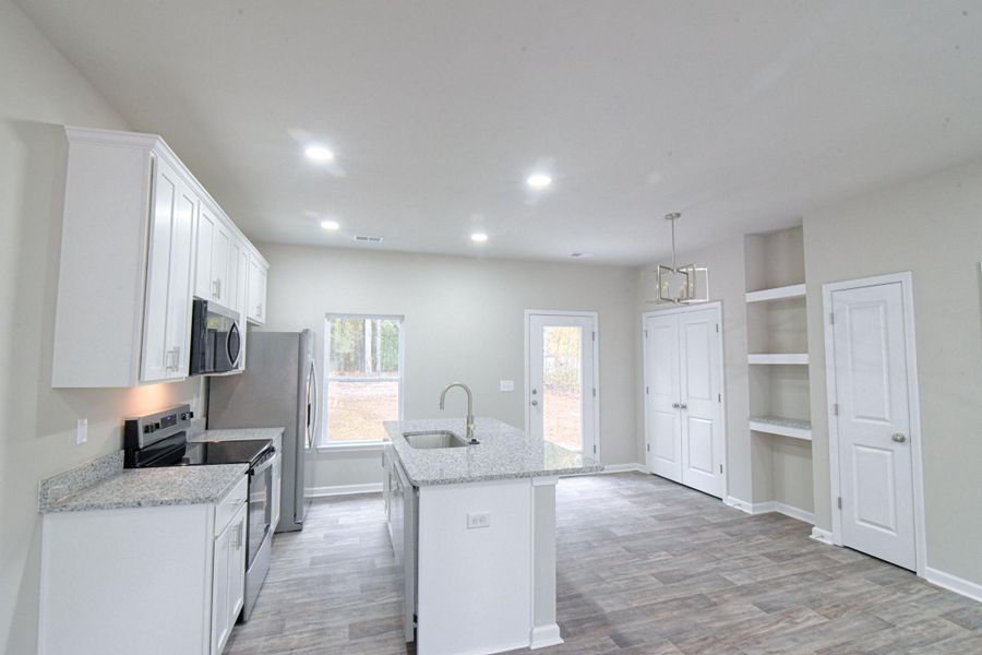 Furnished interior view inside a new home in , Orangeburg (Image 8).