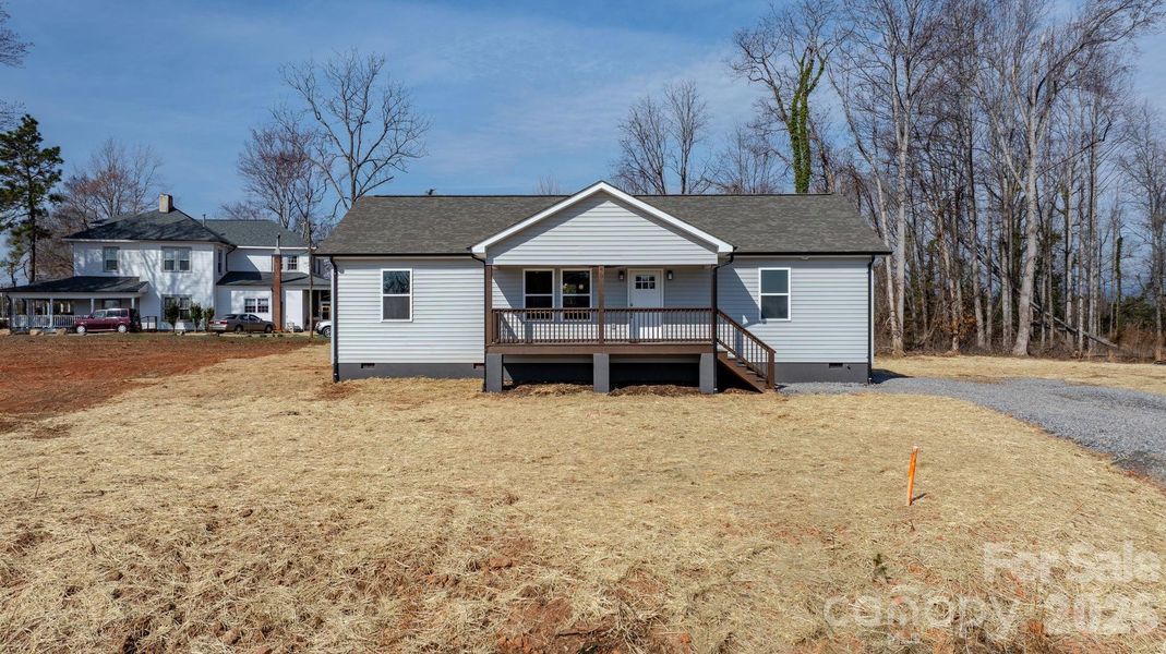 Exterior details and patio area of a home in , Morganton (Image 17).
