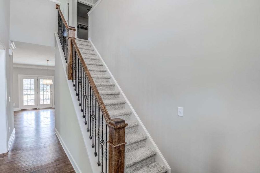 Representative unfurnished interior of a home built from the Brunswick by Caviness & Cates Communities in Maggie Way, Wendell (Image 105). Representative unfurnished interior of a home built from the Brunswick by Caviness & Cates Communities in Maggie Way, Wendell (Image 105).