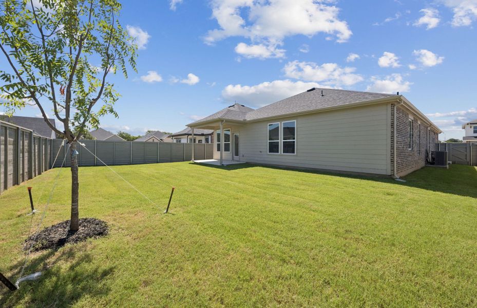 Oversized yard