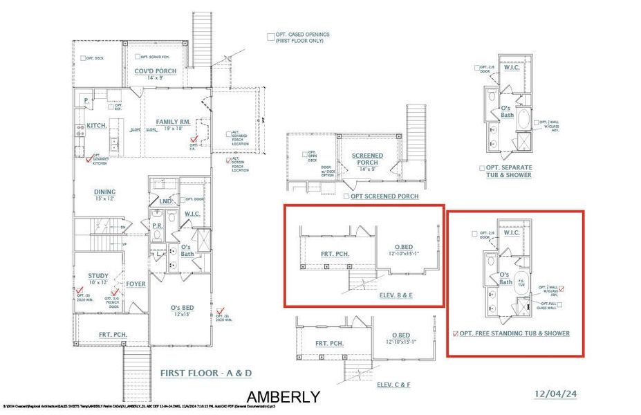 2D floor plan layout of this home in Waterloo Estates, Johns Island, SC (Image 34).