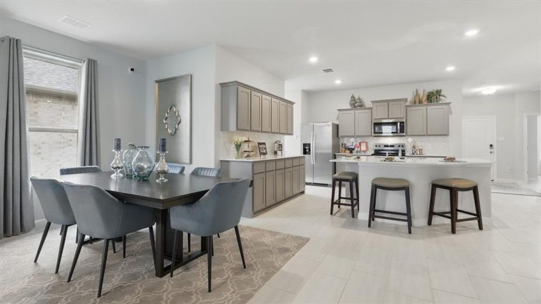 Furnished interior view inside a new home in Terra Trace, Fort Worth (Image 16).