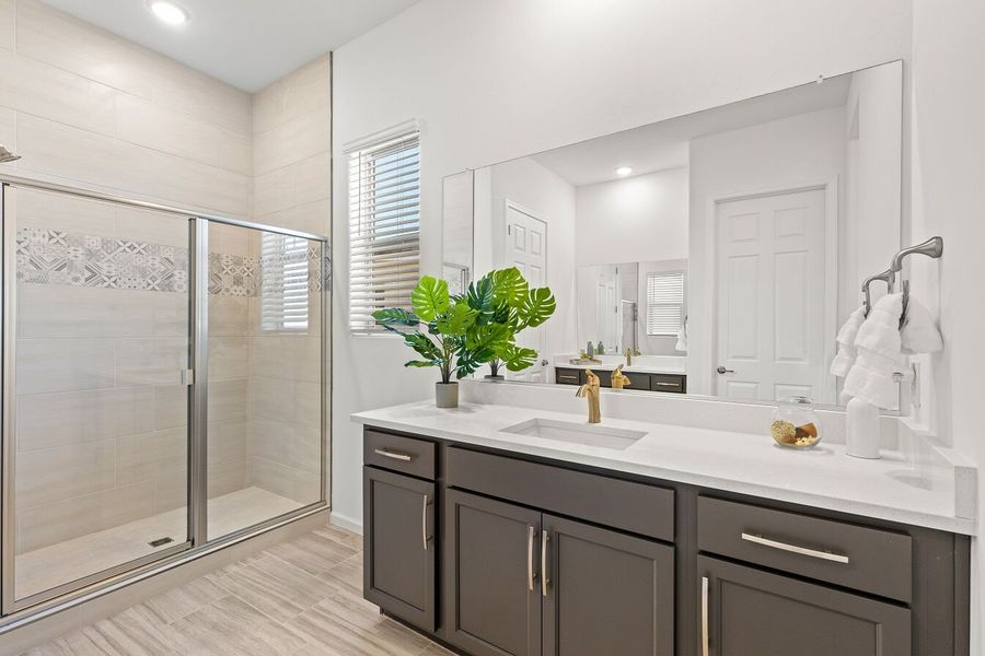 Representative furnished interior of a home built from the Forest by Mattamy Homes in Saguaro Reserve II, Marana (Image 28).