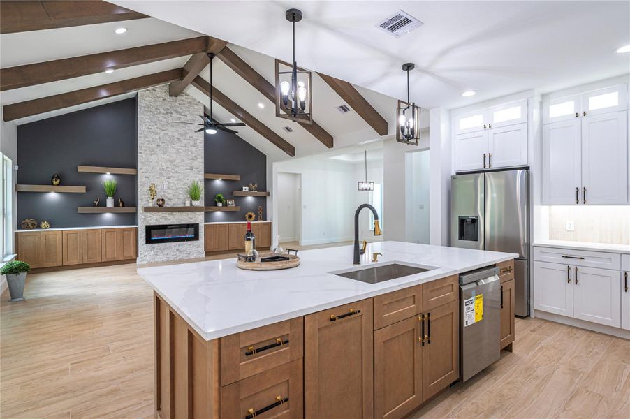 Furnished interior view inside a new home in , Dayton (Image 18).