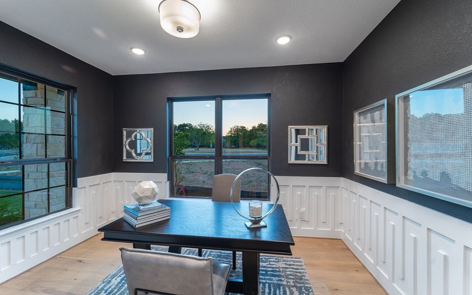 Representative furnished interior of a home built from the Dakota by CastleRock Communities in Hughes Landing, Dickinson (Image 7).