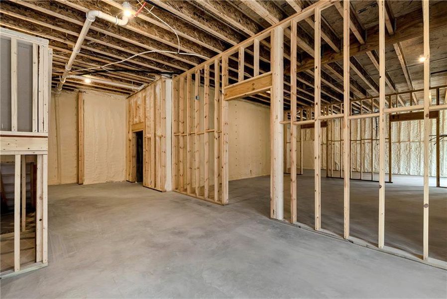 In-progress construction of a new home in , Dahlonega, GA (Image 20).