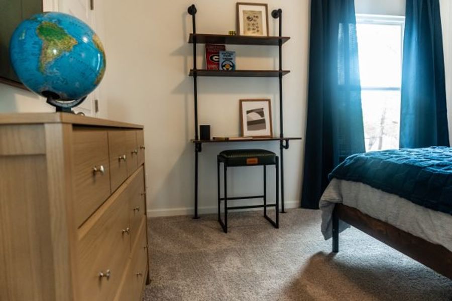 Representative furnished interior of a home built from the Graham by Piedmont Residential in Hampton Ridge, Jefferson (Image 38).