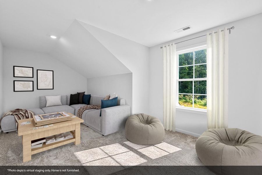 Furnished interior view inside a new home in Brooke Hill, Lewisville (Image 12).