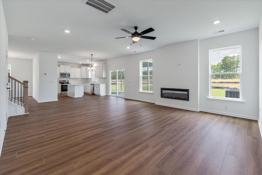 Spacious, unfurnished interior of a new home in Parker's Preserve, Ridgeville (Image 24). Spacious, unfurnished interior of a new home in Parker's Preserve, Ridgeville (Image 24).