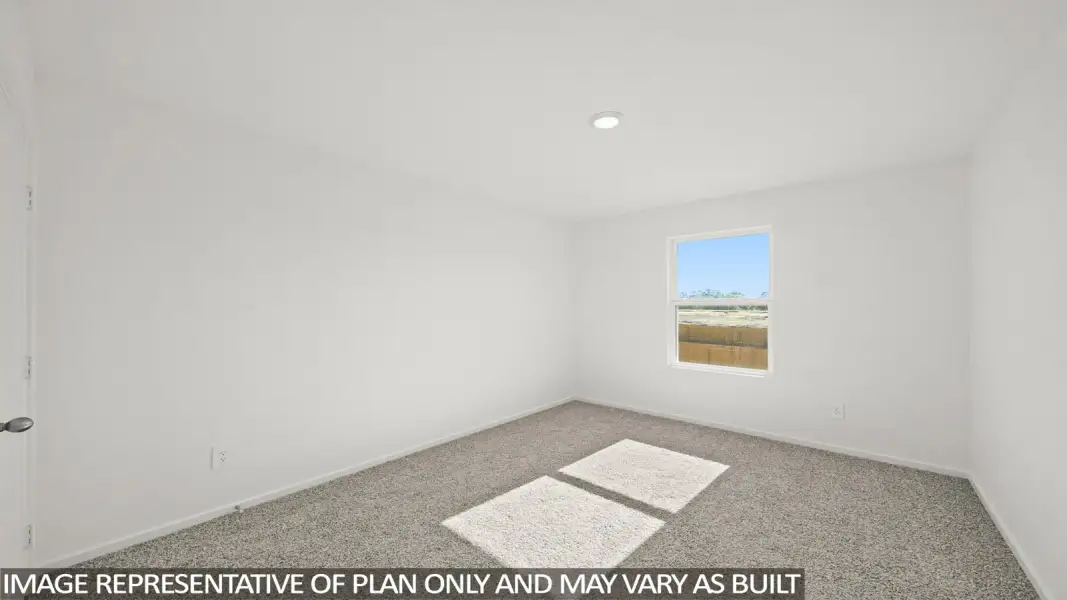 Representative unfurnished interior of a home built from the Chisholm by D.R. Horton in Audra Oaks, Denton (Image 21).