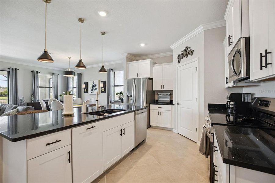 Furnished interior view inside a new home in , Port Charlotte (Image 10). Furnished interior view inside a new home in , Port Charlotte (Image 10).
