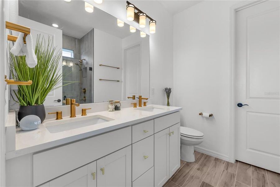 Furnished interior view inside a new home in EverBe, Orlando (Image 20).