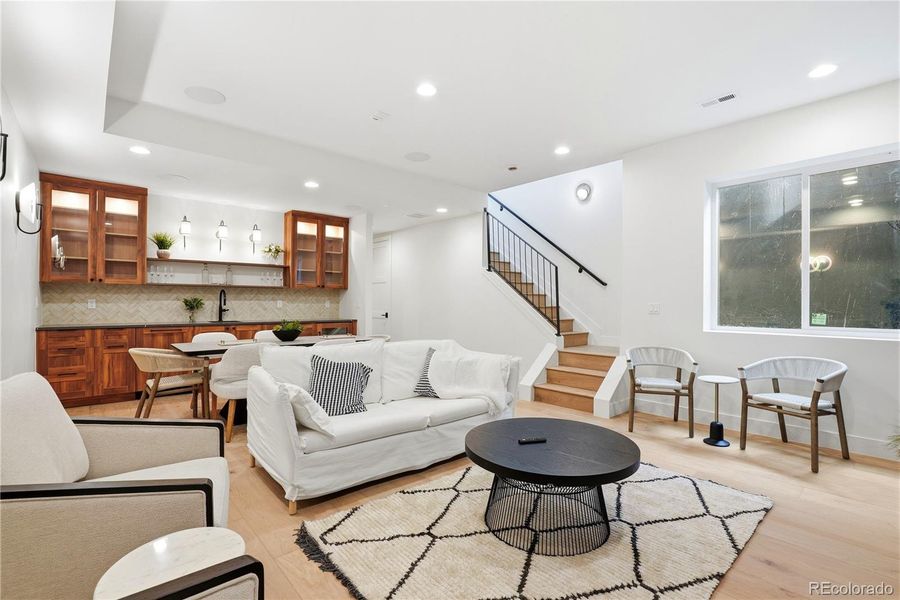Furnished interior view inside a new home in , Denver (Image 36).