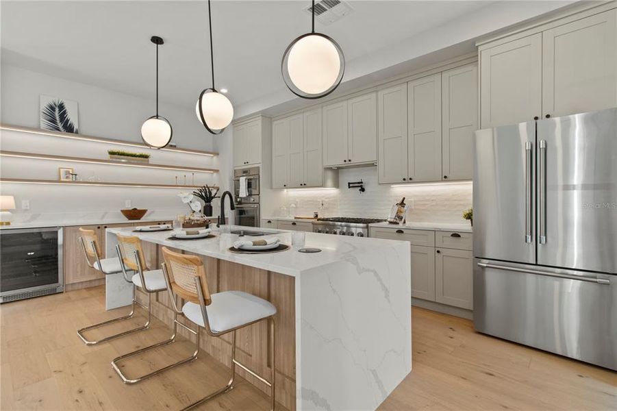 Furnished interior view inside a new home in College Park, Orlando (Image 26). Furnished interior view inside a new home in College Park, Orlando (Image 26).