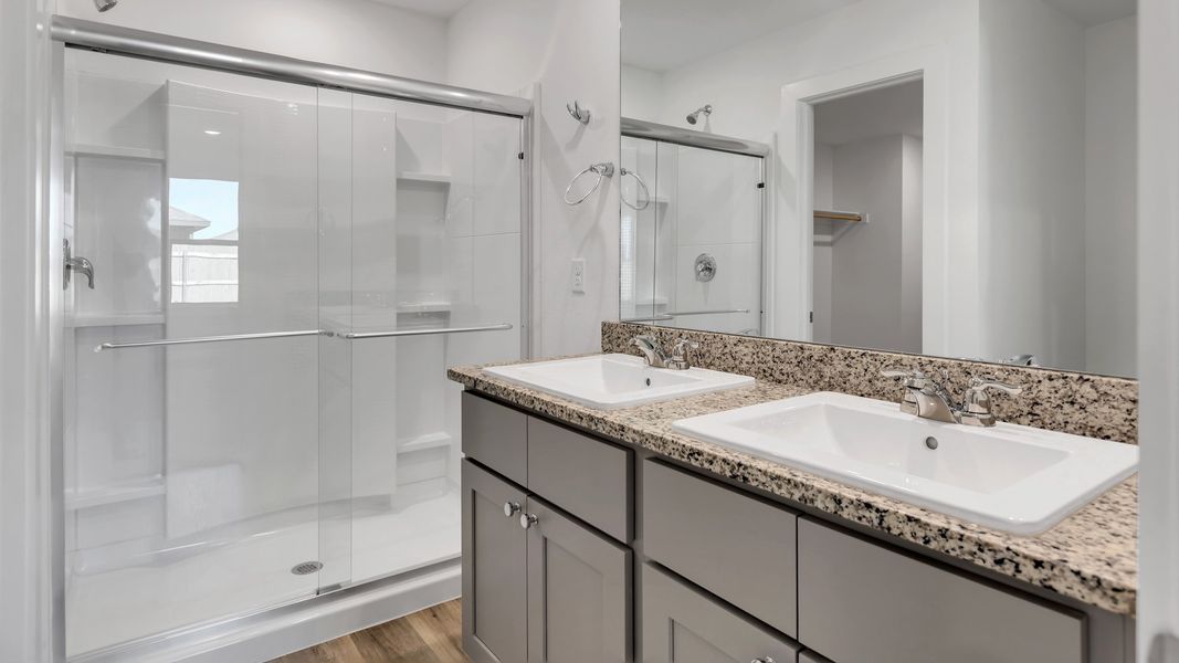Furnished interior view inside a new home in Terra Vista, Lubbock (Image 9).