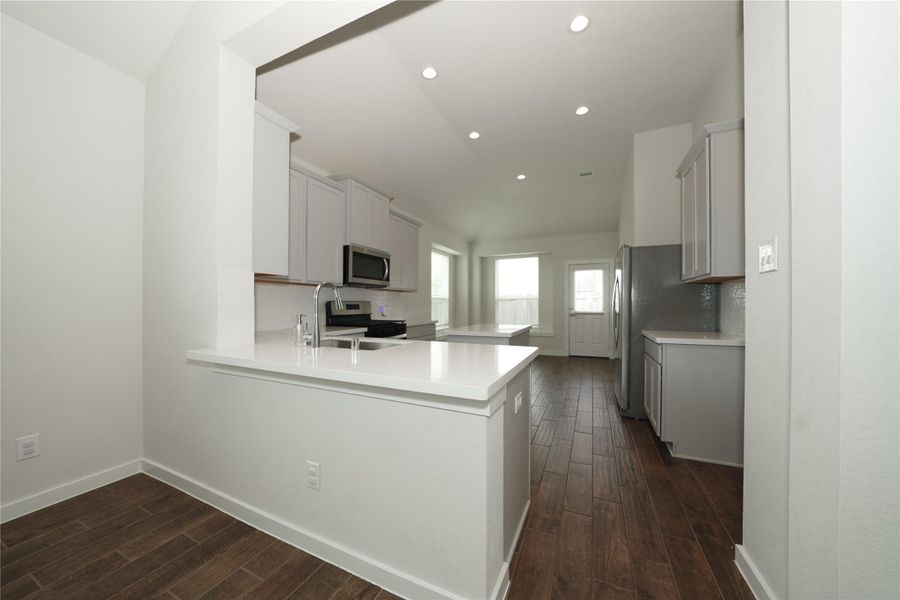 Furnished interior view inside a new home in , La Marque (Image 5). Furnished interior view inside a new home in , La Marque (Image 5).