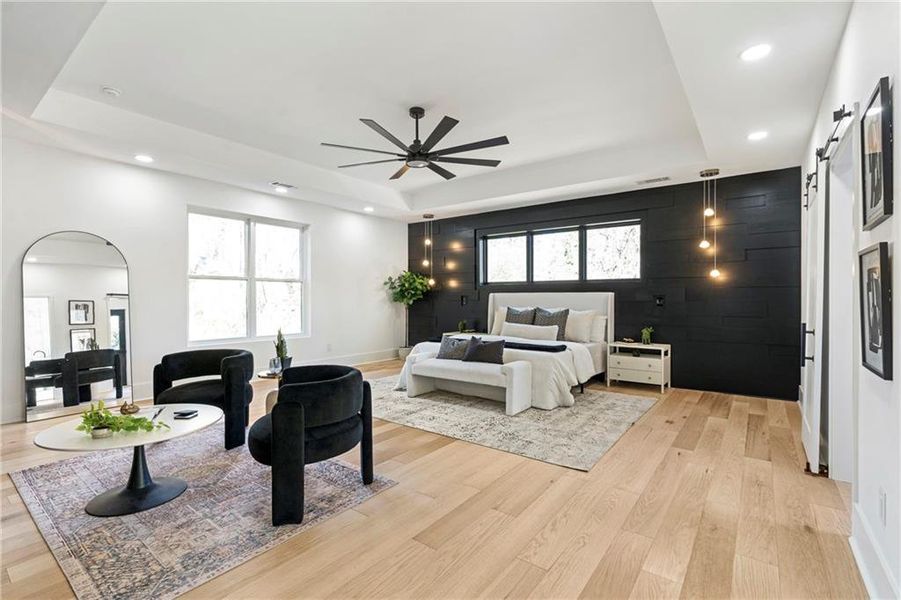 Furnished interior view inside a new home in , Decatur (Image 42).