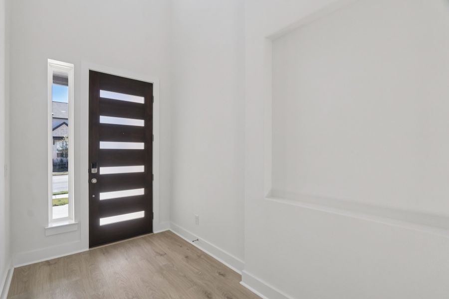 Spacious, unfurnished interior of a new home in Sauls Ranch, Round Rock (Image 19). Spacious, unfurnished interior of a new home in Sauls Ranch, Round Rock (Image 19).