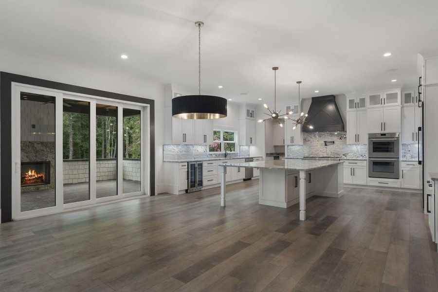 Furnished interior view inside a new home in , Buford (Image 32).
