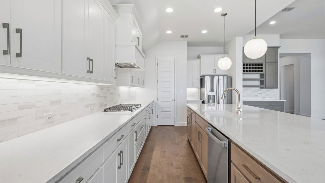 Furnished interior view inside a new home in Landmark, Denton (Image 12).