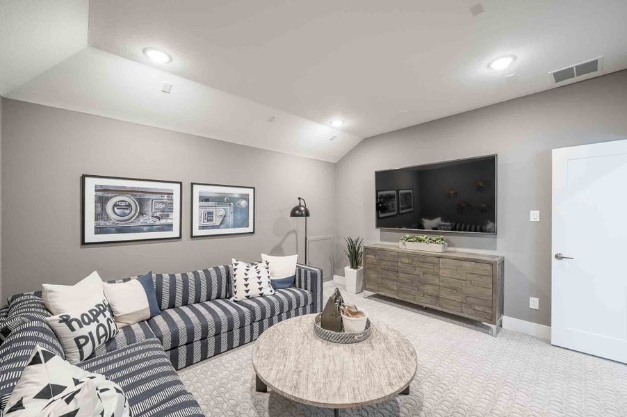 Representative furnished interior of a home built from the Barnhart by Tri Pointe Homes in Cross Creek Ranch 65′, Fulshear (Image 21). Representative furnished interior of a home built from the Barnhart by Tri Pointe Homes in Cross Creek Ranch 65′, Fulshear (Image 21).