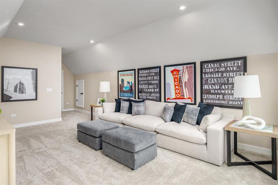 Representative furnished interior of a home built from the Robert Frost by Ryan Homes in Fost, Moyock (Image 20). Representative furnished interior of a home built from the Robert Frost by Ryan Homes in Fost, Moyock (Image 20).