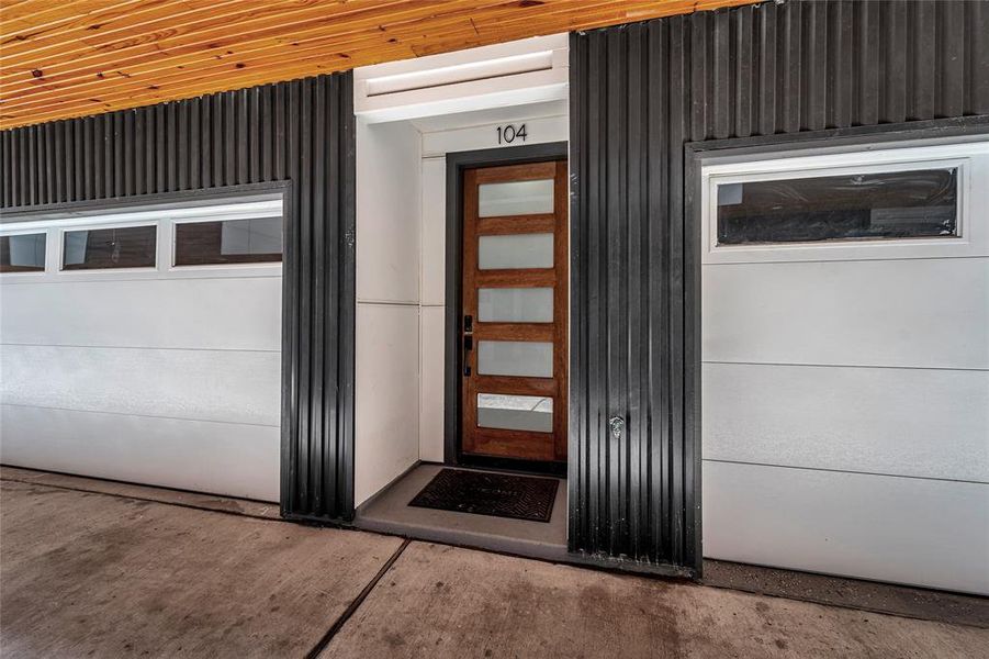 Doorway to property Doorway to property