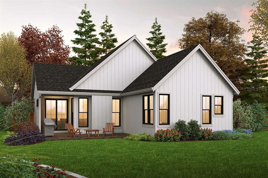 Front exterior of a new home in , Webster, FL, highlighting curb appeal (Image 5). Front exterior of a new home in , Webster, FL, highlighting curb appeal (Image 5).