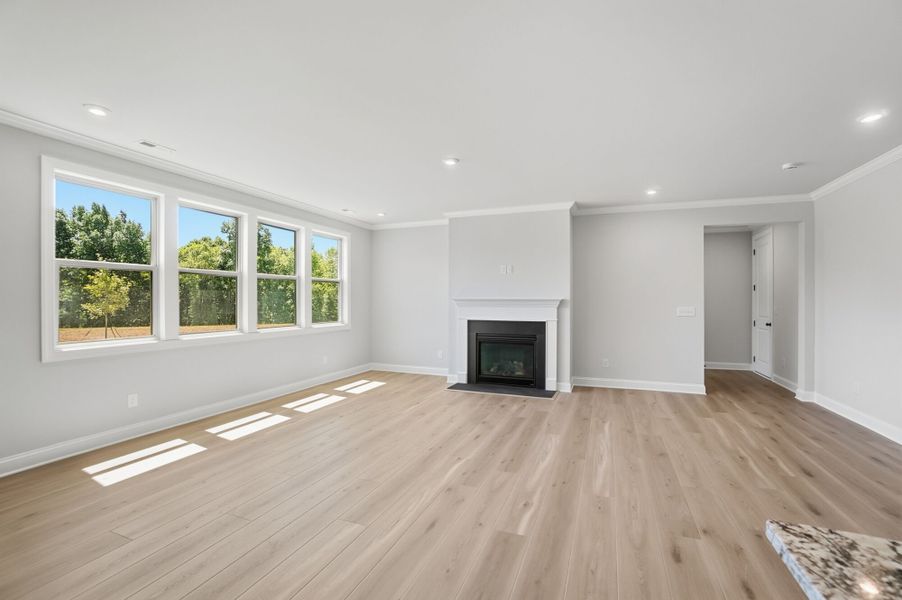 Spacious, unfurnished interior of a new home in Blair Place, Monroe (Image 24). Spacious, unfurnished interior of a new home in Blair Place, Monroe (Image 24).