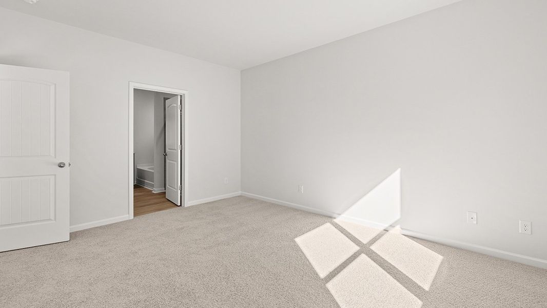 Representative unfurnished interior of a home built from the Elle by D.R. Horton in Hamptons at Riverwood South, Dallas (Image 22).