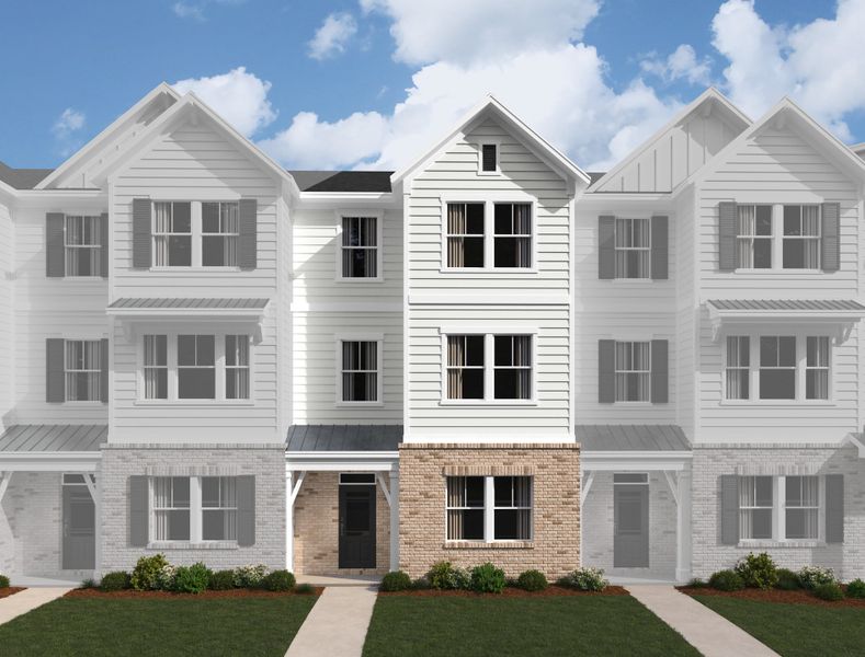 Representative exterior photo of a completed home built from the Saluda by Ashton Woods in Village Club at Wescott, Summerville, SC (Image 38). Representative exterior photo of a completed home built from the Saluda by Ashton Woods in Village Club at Wescott, Summerville, SC (Image 38).