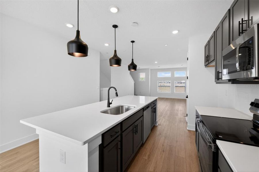 Furnished interior view inside a new home in , Winter Garden (Image 10).