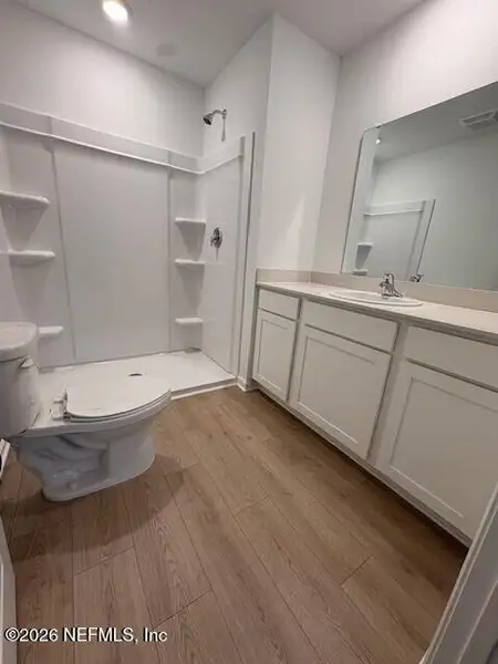 Furnished interior view inside a new home in Cordera Townhomes, St. Augustine (Image 6).