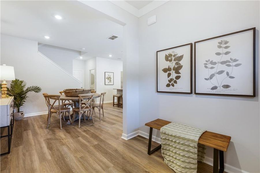 Furnished interior view inside a new home in , Conyers (Image 26).