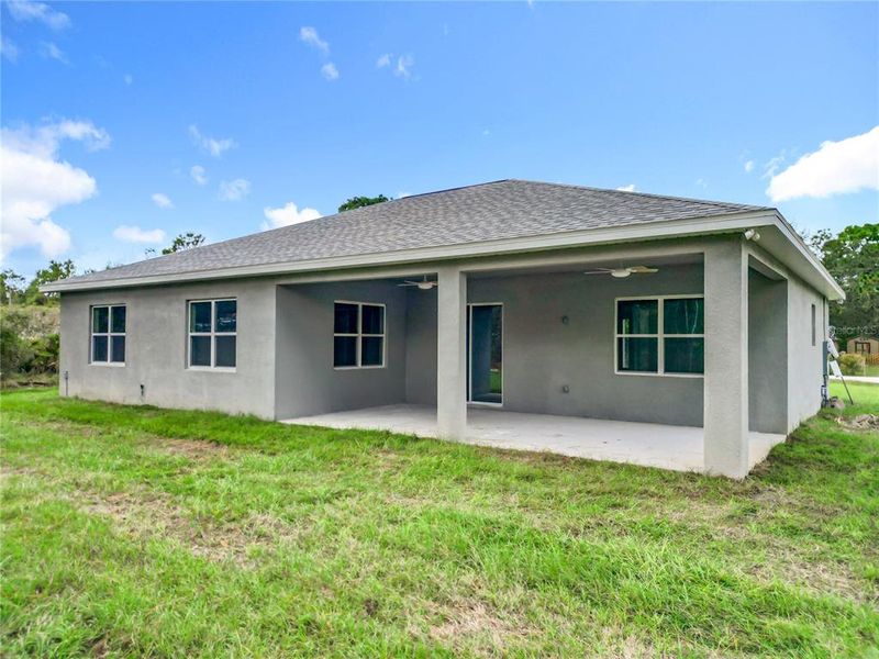Exterior details and patio area of a home in , Brooksville (Image 22).