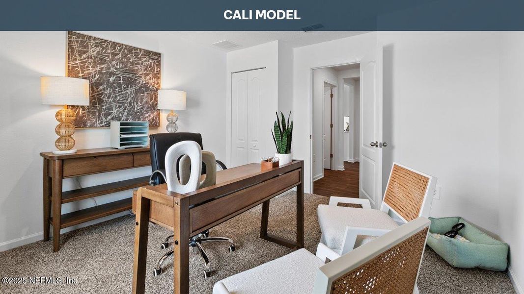 Furnished interior view inside a new home in Rookery, Green Cove Springs (Image 17).