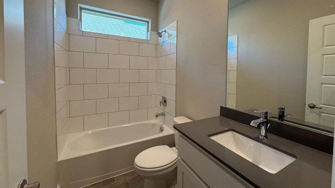 Furnished interior view inside a new home in Morningstar, Fort Worth (Image 8). Furnished interior view inside a new home in Morningstar, Fort Worth (Image 8).