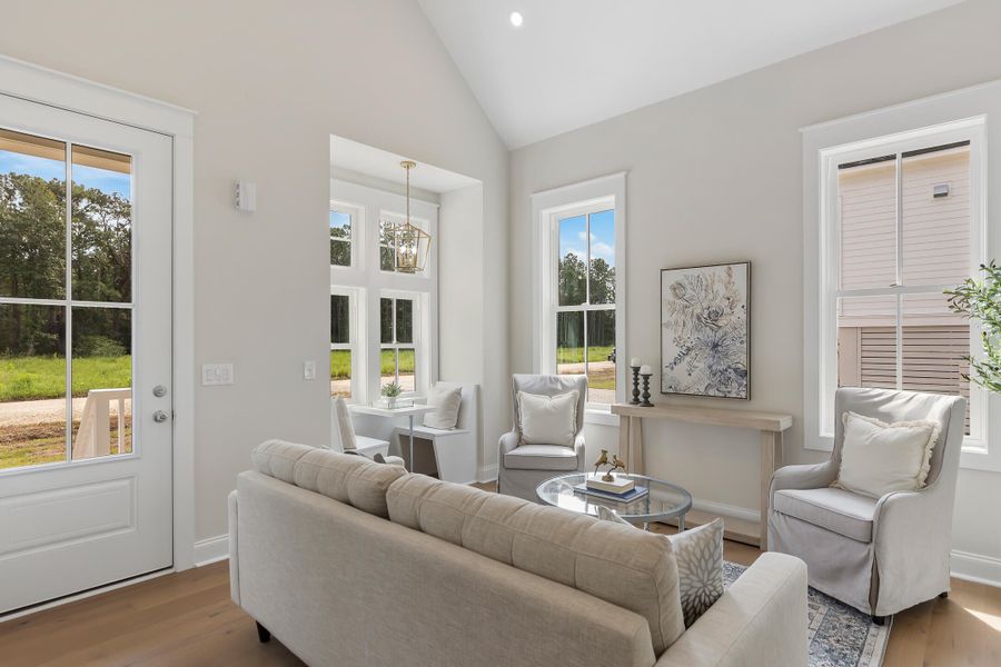Furnished interior view inside a new home in , McClellanville (Image 32).