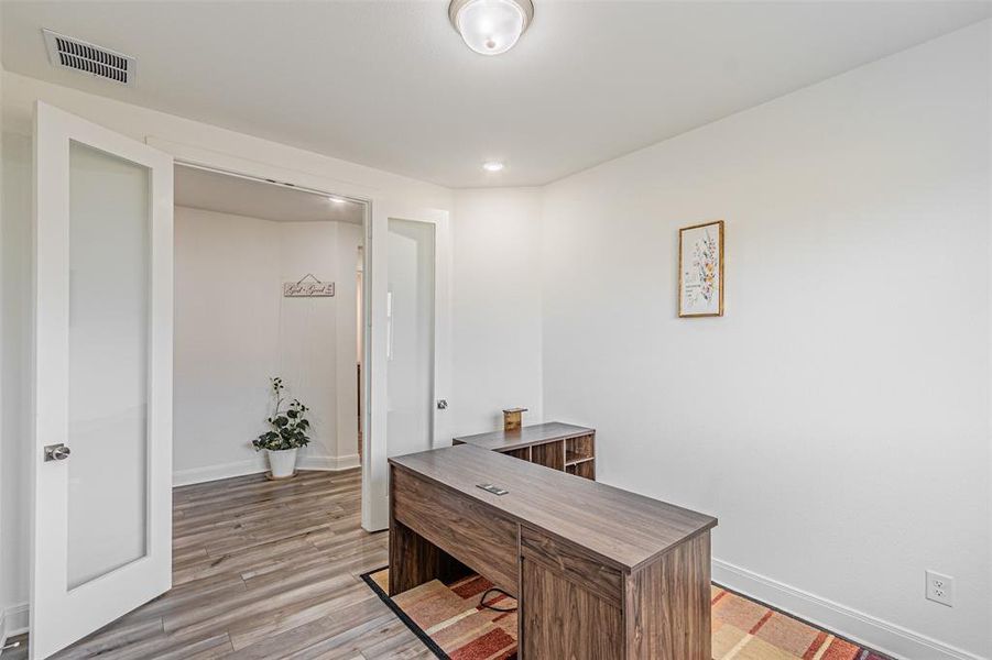 Furnished interior view inside a new home in , Aubrey (Image 17).