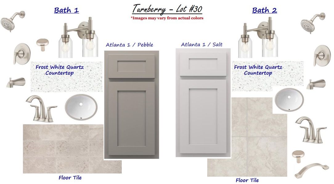 Sample of building materials used in homes in Turnberry, Grimesland (Image 3).