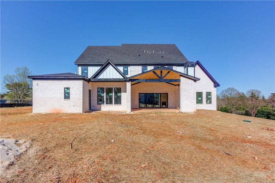 Exterior details and patio area of a home in , Buford (Image 8).