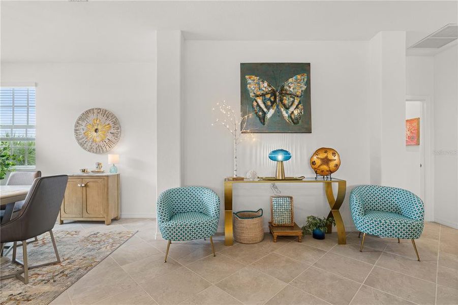 Furnished interior view inside a new home in , Punta Gorda (Image 9).