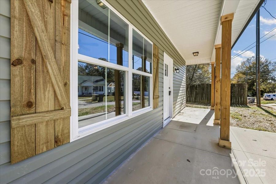 Exterior details and patio area of a home in , Kannapolis (Image 2).