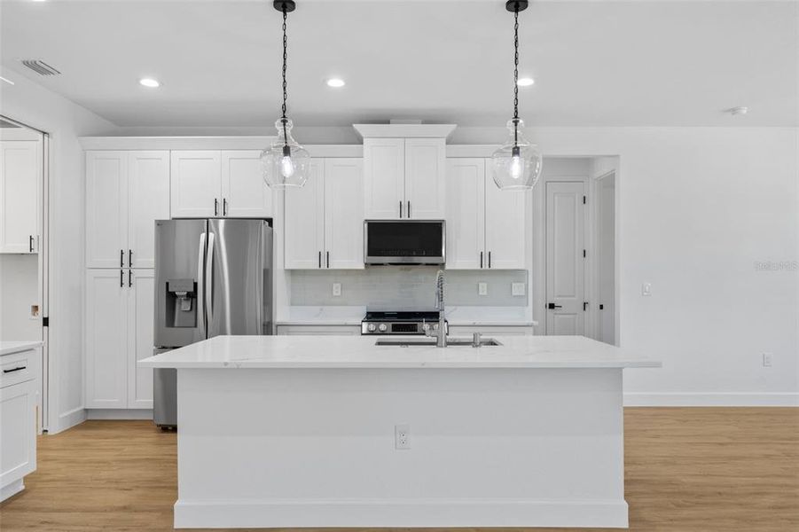 Furnished interior view inside a new home in , North Port (Image 9).
