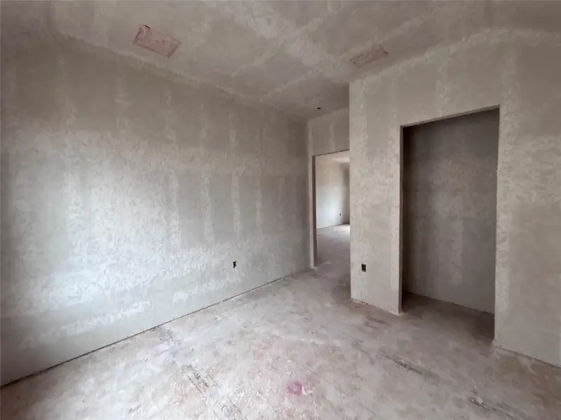 In-progress construction of a new home in The Colony 45s, Bastrop, TX (Image 29).