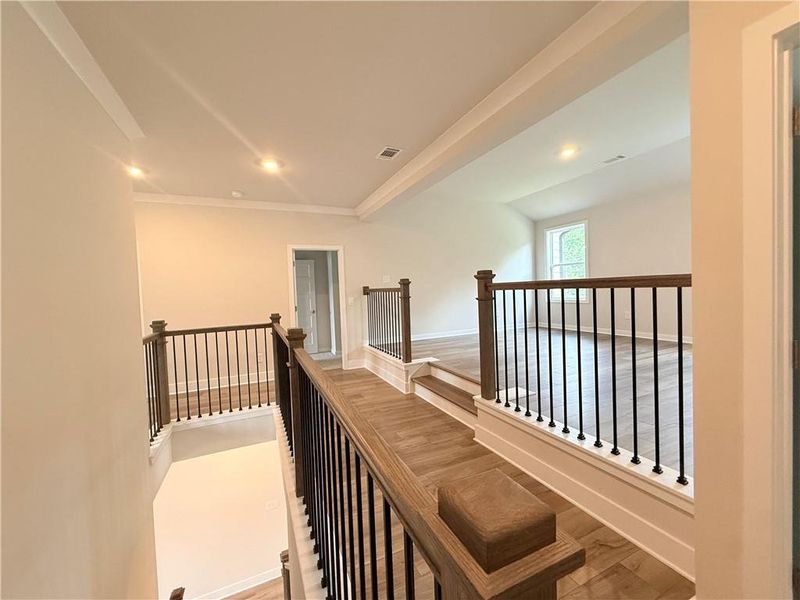 Furnished interior view inside a new home in Ponderosa Farms Reserve, Gainesville (Image 11).