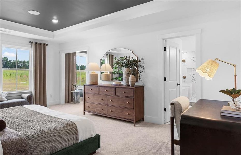 Furnished interior view inside a new home in Windsor Court, Fayetteville (Image 38).